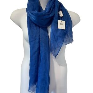 Calvin Klein Blue Gradient Scarf Wrap